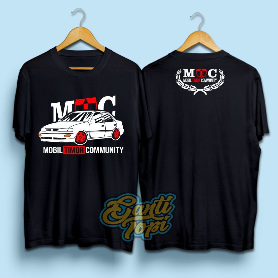 Kaos Distro Mobil Club - Kaos Mobil Timor Club - 100% Cotton Combad 30s