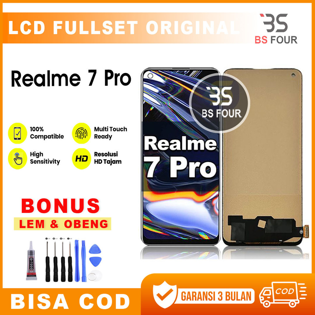 LCD Realme 7 Pro Original Fullset Touchscreen cod