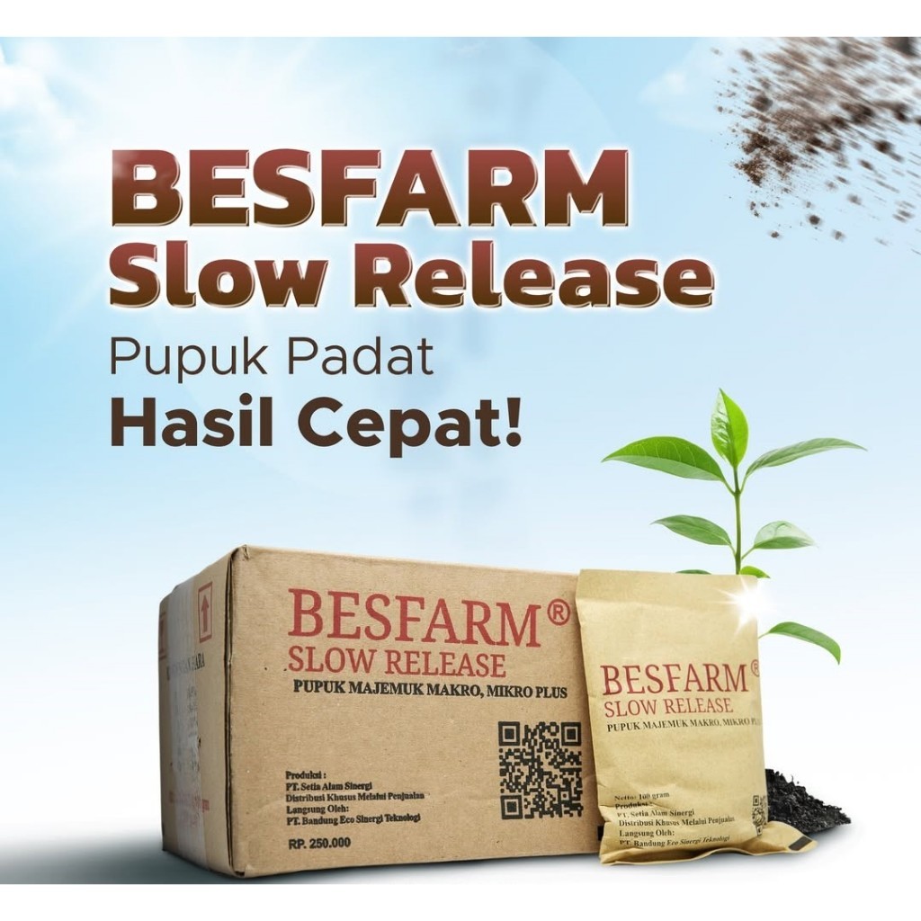 Besfarm Pillow Pupuk Slow Release Original – Efektif & Praktis | Ready Stock