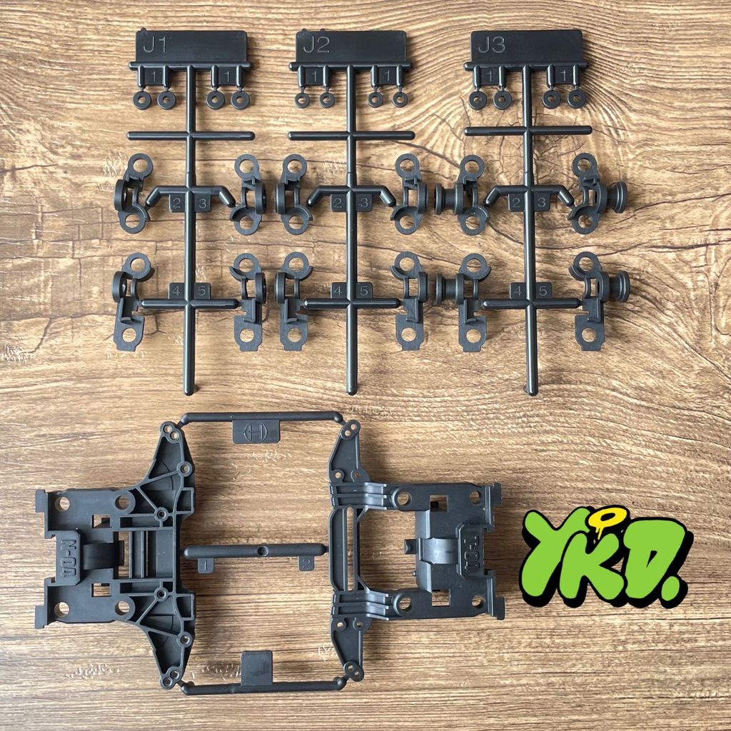 Carbon Reinforced NT Project D - Rep Tamiya 95232