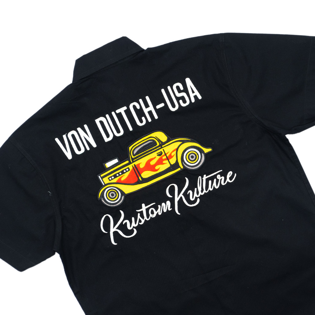 Von Dutch Workshirt 1656 Black