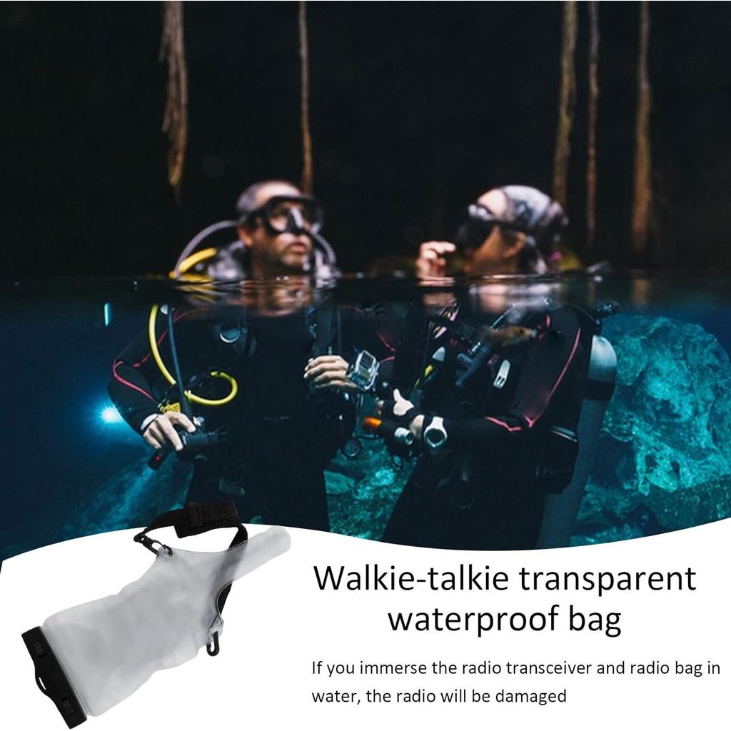 Case Waterproof Walkie Talkie Anti Air untuk Radio HT Outdoor dan Komunikasi Lapangan