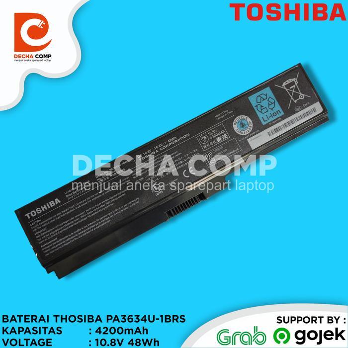 Baterai Laptop Thosiba M300 M305 M505 M800 U400 U405 U505 PA3634U-1BRS