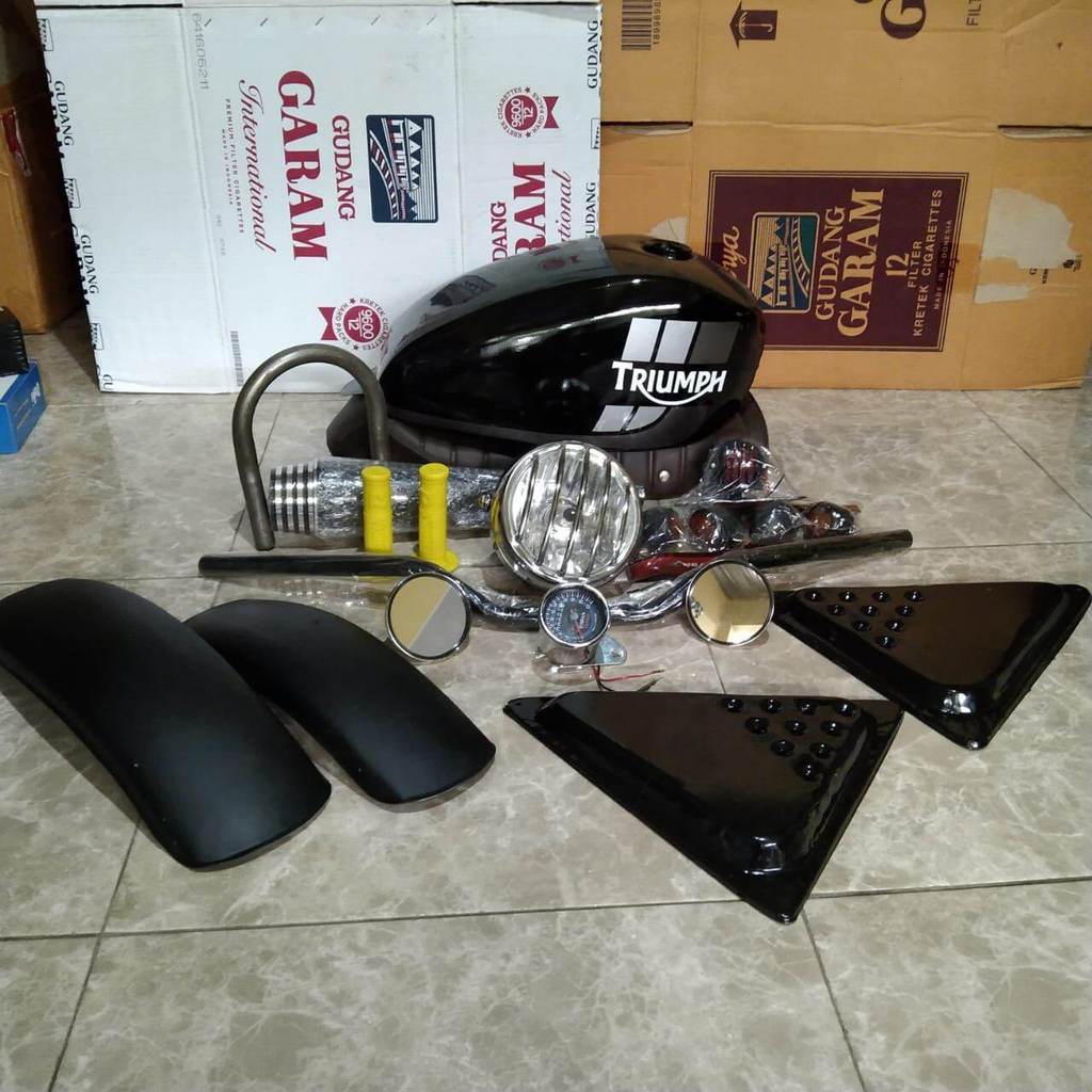 [GM] PAKET JAPSTYLE FULL SET SEMUA MOTOR MOTOR CUSTOM Paket Tangki Motor