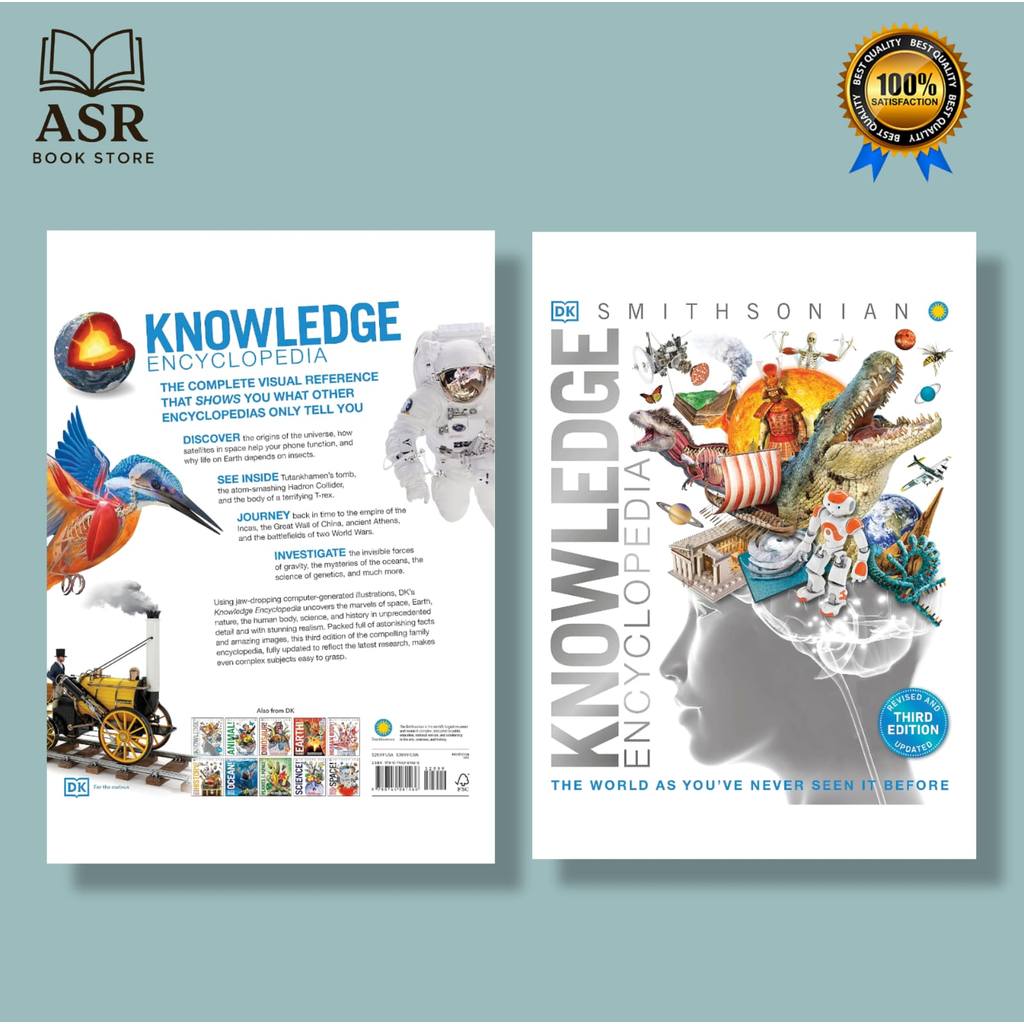 Buku (DK) Smithsonian Knowledge Encyclopedia, Full Color