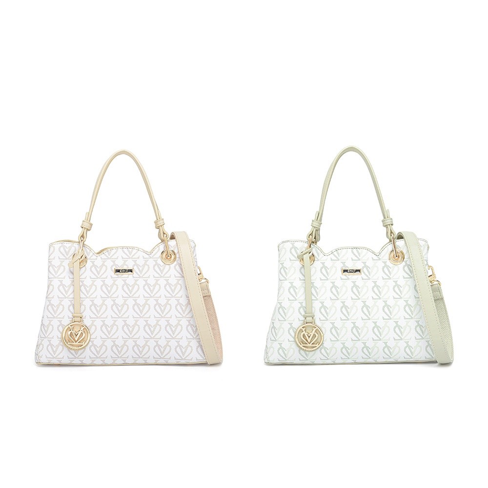JAMIN MURAH En-ji Jihe Handbag - Cream(BISA LANGSUNG ORDER)
