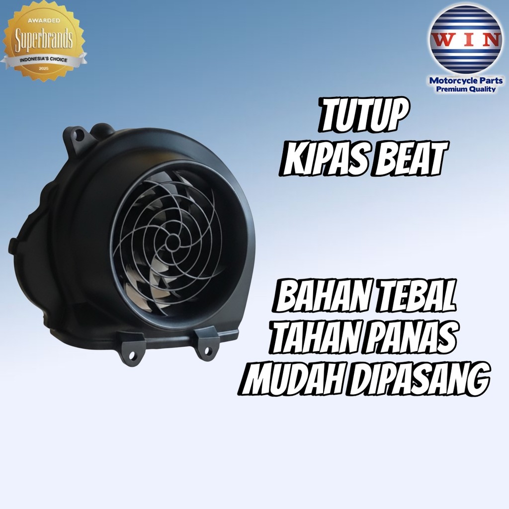 Tutup Kipas Beat Karbu 2008 2009 2010 2011 WIN | cover / penutup fan motor karburator honda original
