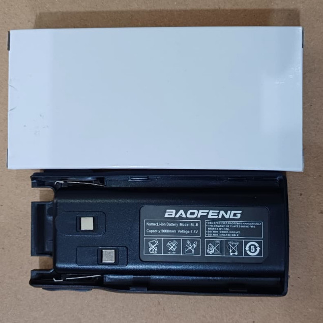 Battery HT Baofeng UV 82, Baterai Uv82 bopeng 5 watt 8 w ori Taffware handy talky