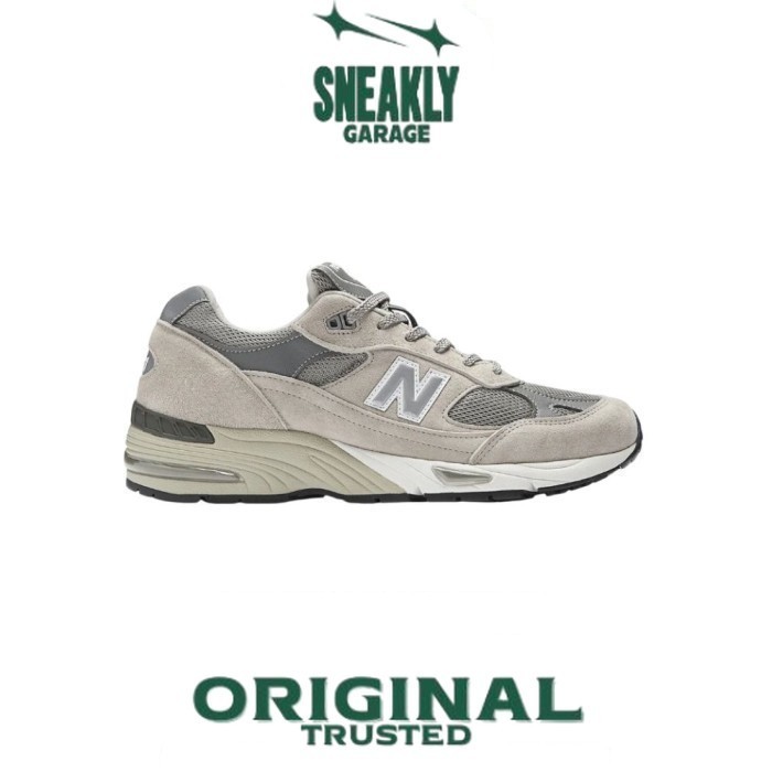 Sepatu New Balance 991 Grey Made In England  Sneakers Unisex