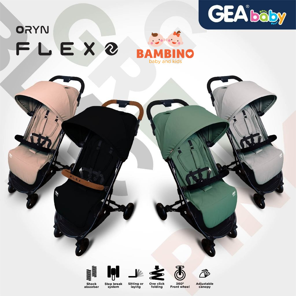GEA BABY Baby Stroller Flex 2 / kereta dorong bayi / baby stroller