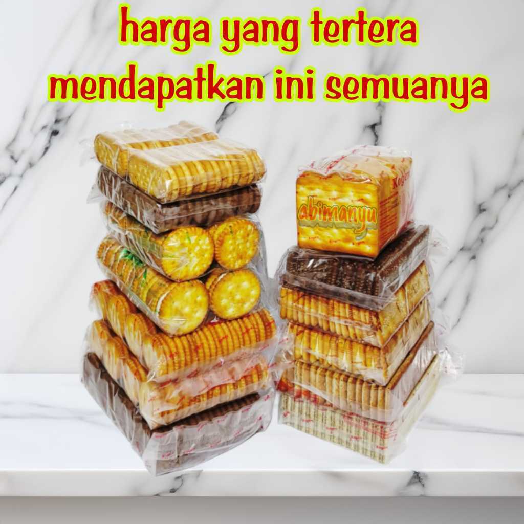 (Edoc3) Biskuit Khong Guan Murah Paket 100 Aneka Rasa
