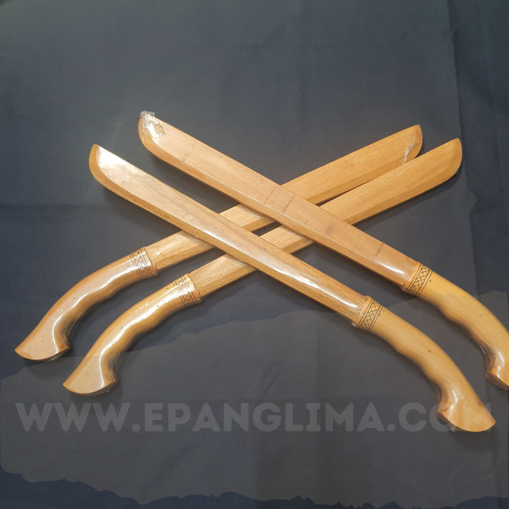 Golok Silat Kayu Golok Kayu Latihan Pencak Silat