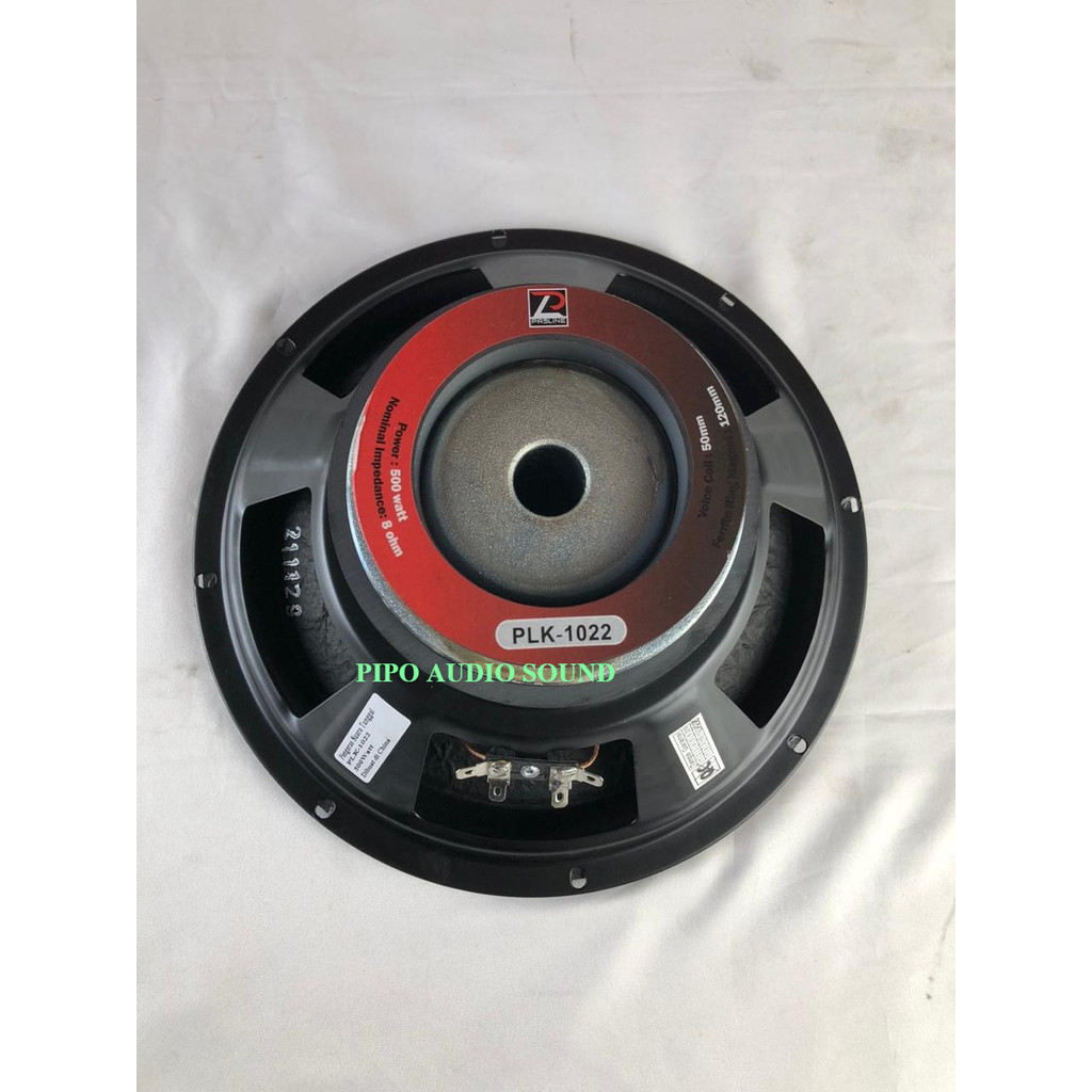 SPEAKER PASLINE 10 INCH PLK-1022 DOUBLE MAGNET UNTUK SPEAKER KAROUKE