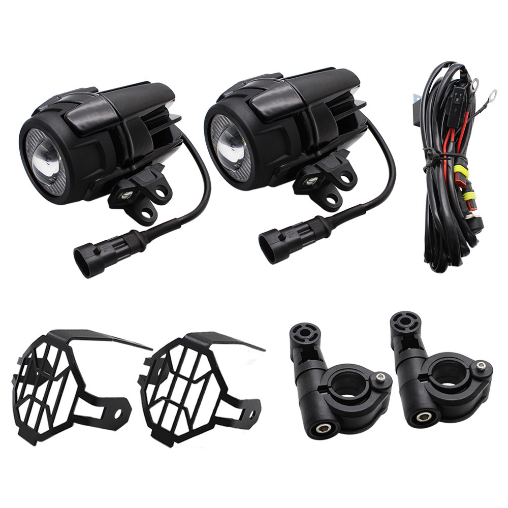 R1200GS 40W Motorcycle LED Fog Lamp Auxiliary Assembly Is Suitable For BMW R1200GS  F 1250 GS 750 GS