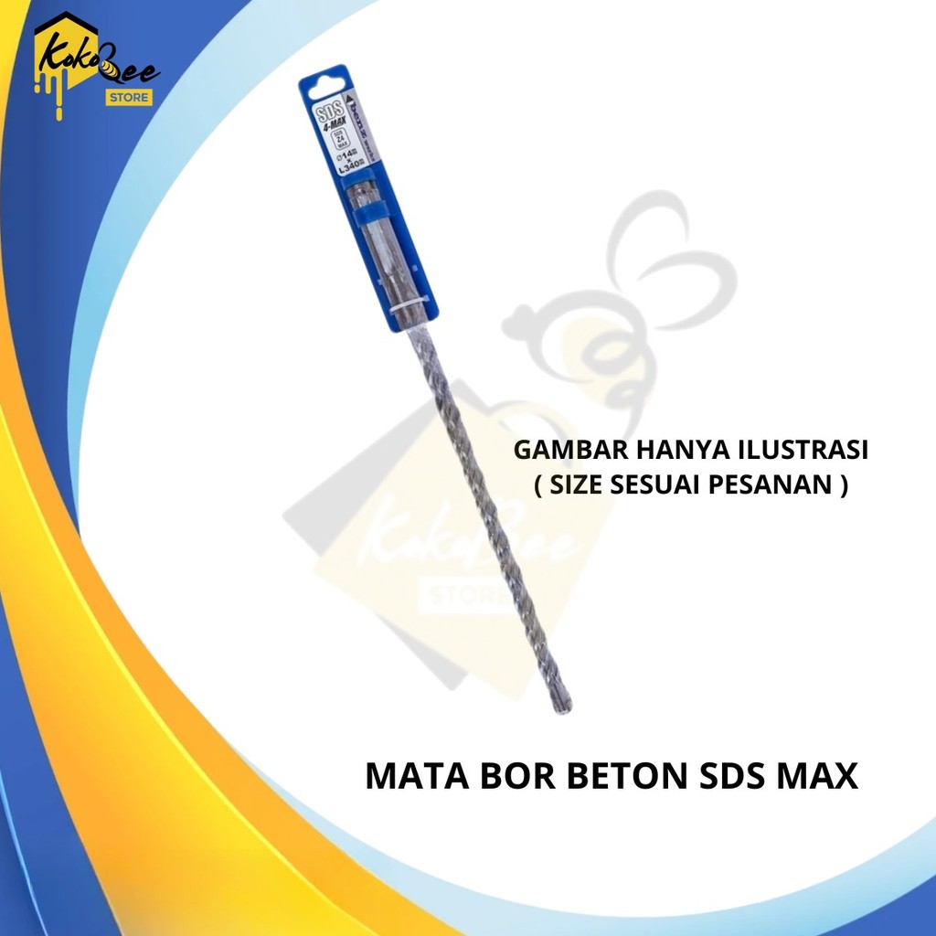 Benz Werkz SDS MAX 4-edge 30mm x 570mm - Mata bor beton SDS Max