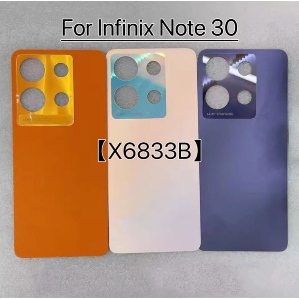 Back Door Casing Tutup Belakang Cover BackDoor Kesing HP Infinix NOTE 30 4G X6833B