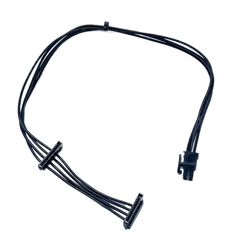 Cable Mini 4 Pin SATA Power Supply For Lenovo Main Board Interface Small 4 Pin to one/Two/Three SATA