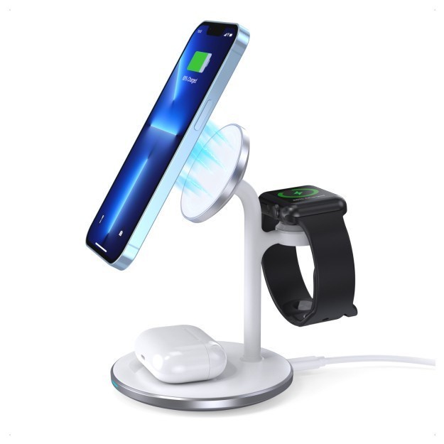 CHOETECH T585-F 3 in 1 Magnetic Wireless Charging Stand