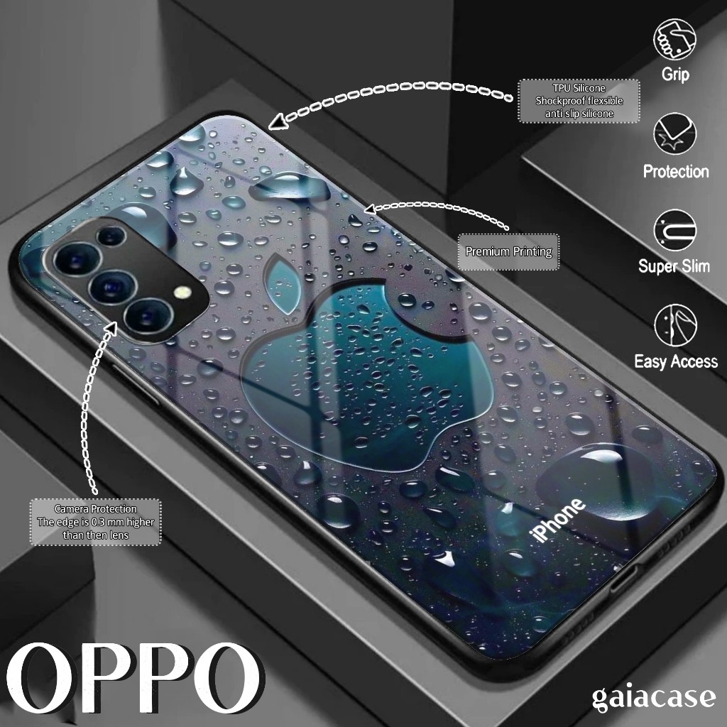 Case Oppo Reno 3 Reno 4F Reno 5 4G 5G RENO 6 4G RENO 7 4G 5G RENO 7z 8z RENO 8 4G Casing OPPO RENO M