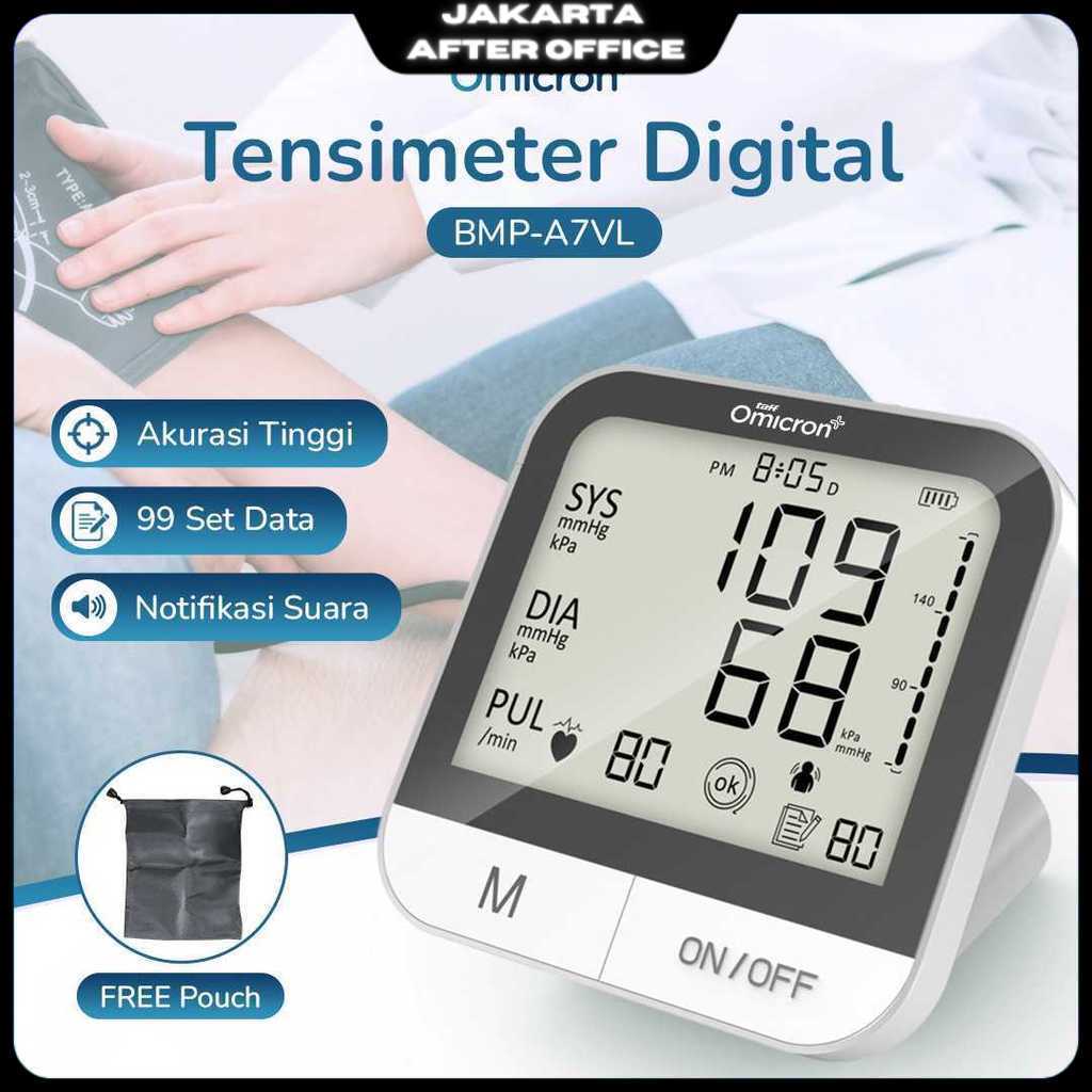 TaffOmicron Tensimeter Digital Pengukur Tekanan Darah English Voice - BMP-A7VL