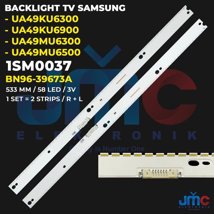 Backlight TV 49 Inch UA49KU6300 UA49KU6900 UA49MU6500 UA49MU6300 BN96-39673A