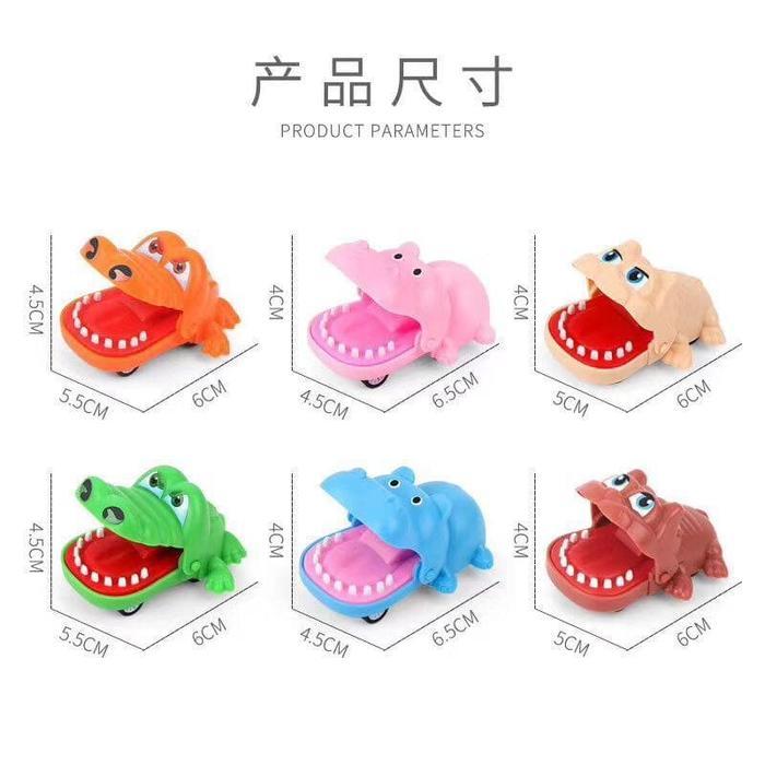 Mainan Edukasi Anak Mobil Mobilan Pullback Car Mini Crocodile Dentist