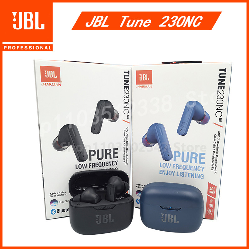 Official HK etion JBL Tune 230NC TWS Wireless Bluetooth Headphones jbl T230NC Sports Game Music Head