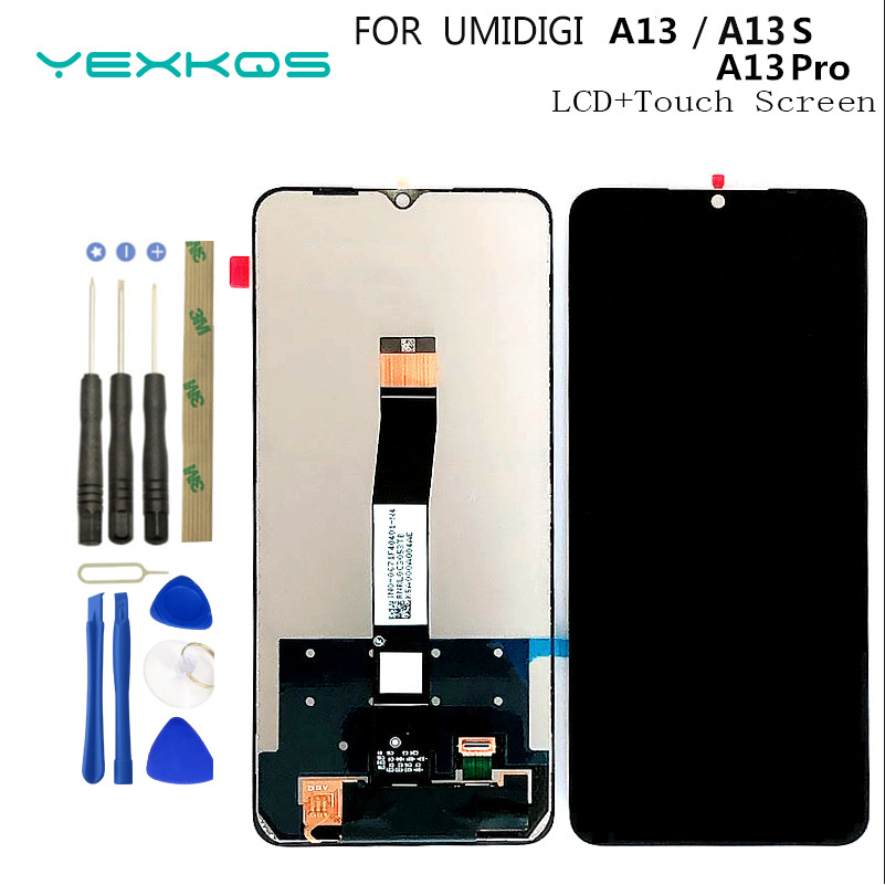 6.7 Inch Original For UMIDIGI A13 A13S A13 Pro LCD Display + Touch Screen Display Component Replacem