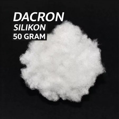Dakron 50gr utk Isi Boneka/ Dacron Silikon Lembaran 50 gr