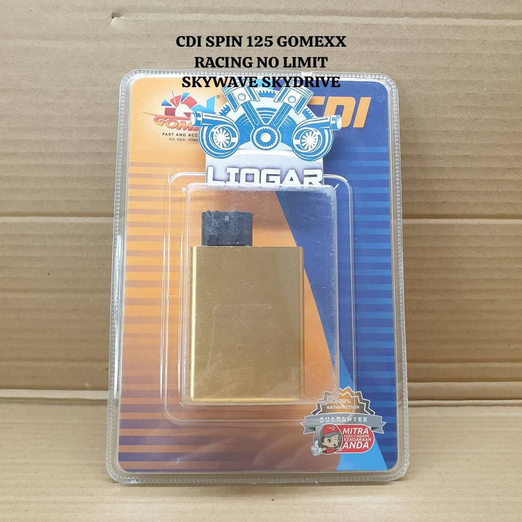 CDI SPIN 125 GOMEXX RACING NO LIMIT SKYWAVE SKYDRIVE