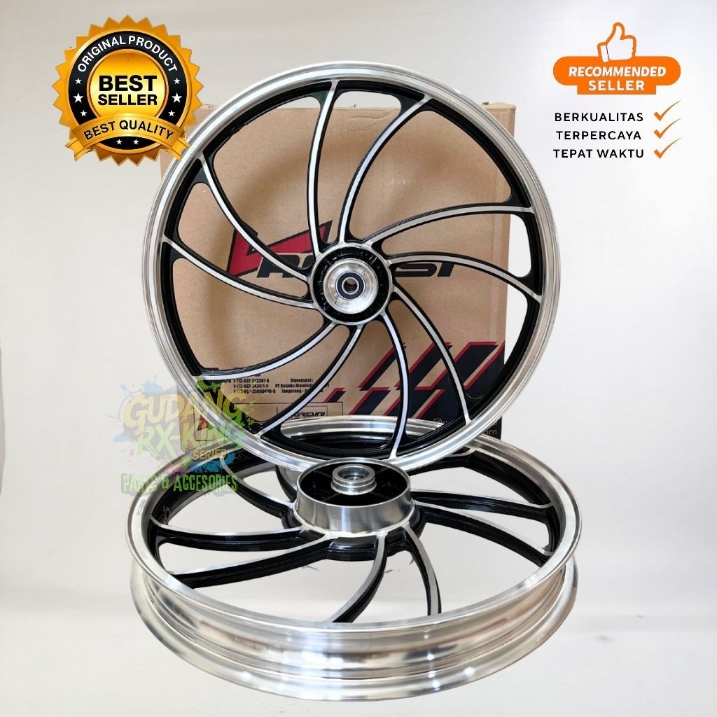 Variasi Velg VORTEX 160/185x18 RX King RXK RXKING Variasi Rosi Rossi RING 18 CEFIRO