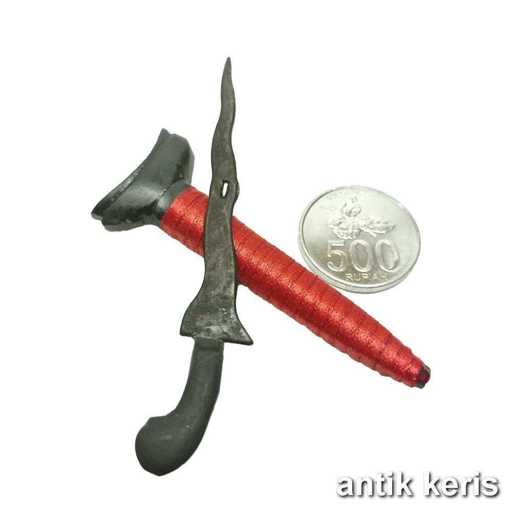 Kris Cundrik Luk 5 Combong Pamengkang Jagad Ukuran Kecil Unik Antik