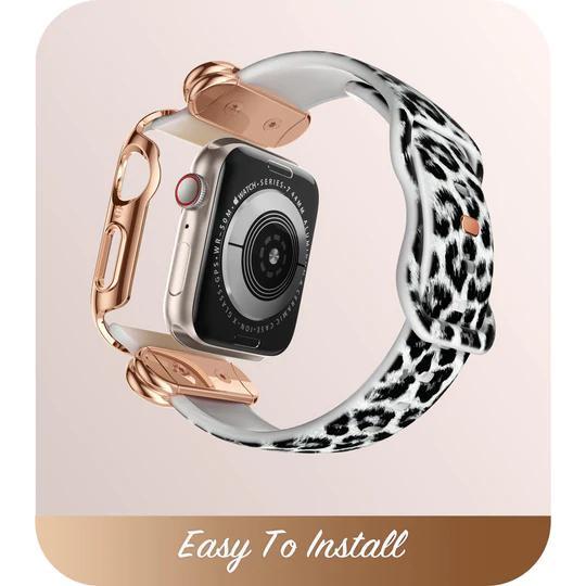 Case Compatible for Apple Watch 7 41mm 45 mm 40 mm 44 mm Iblason I-blason COSMO LUXE - 44MM 45MM, Ma