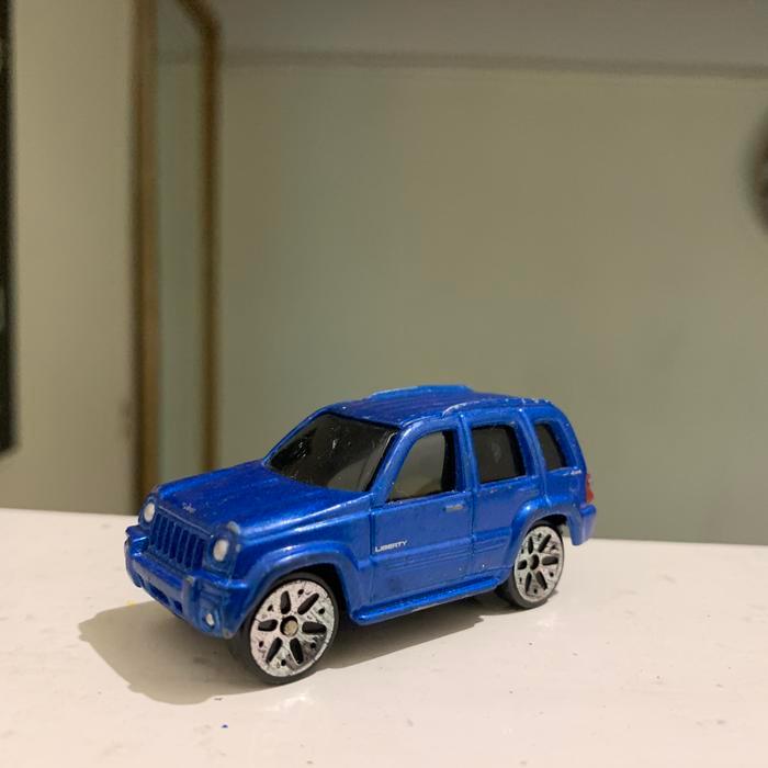 Maisto Jeep Liberty Biru diecast loose junk bukan matchbox 2ND