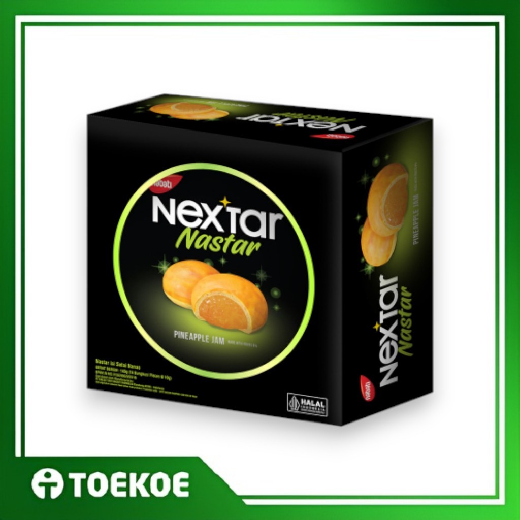 TOEKOE Nextar Nastar Pineapple Nanas / Brownies Coklat Kaleng 140gr