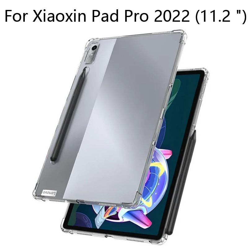 Case for Lenovo Xiaoxin Pad Pro 2022 11.2" TB-132/TB-138 Thin Shockproof Back Cover Transparent TPU 