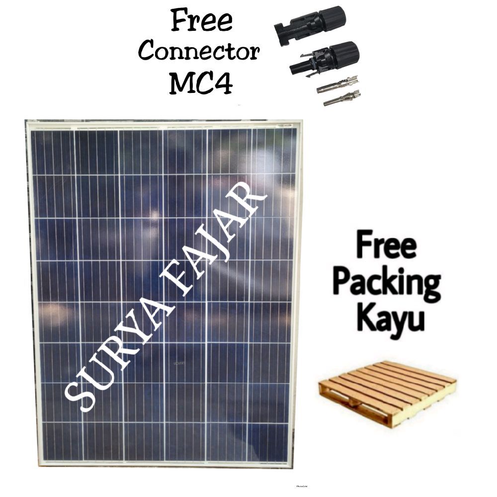 Solar Panel Solar Cell Panel Surya Maysun 200wp Polycrystalline 200 Wp Poly