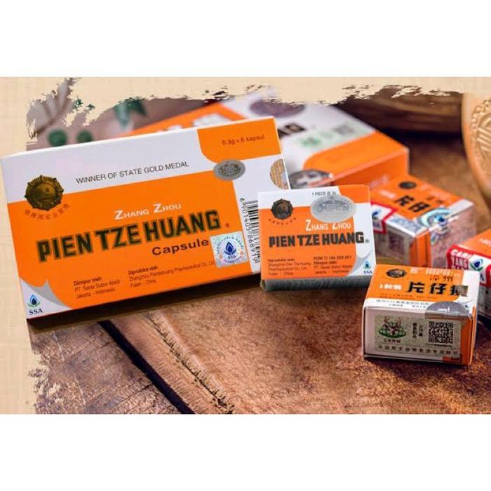 PROMO PIEN TZE HUANG ASLI IMPORT CINA ( 1 BUTIR BISA DIJADIKAN 6 KAPSUL SESUAI REQUEST ) OBAT PASCA 