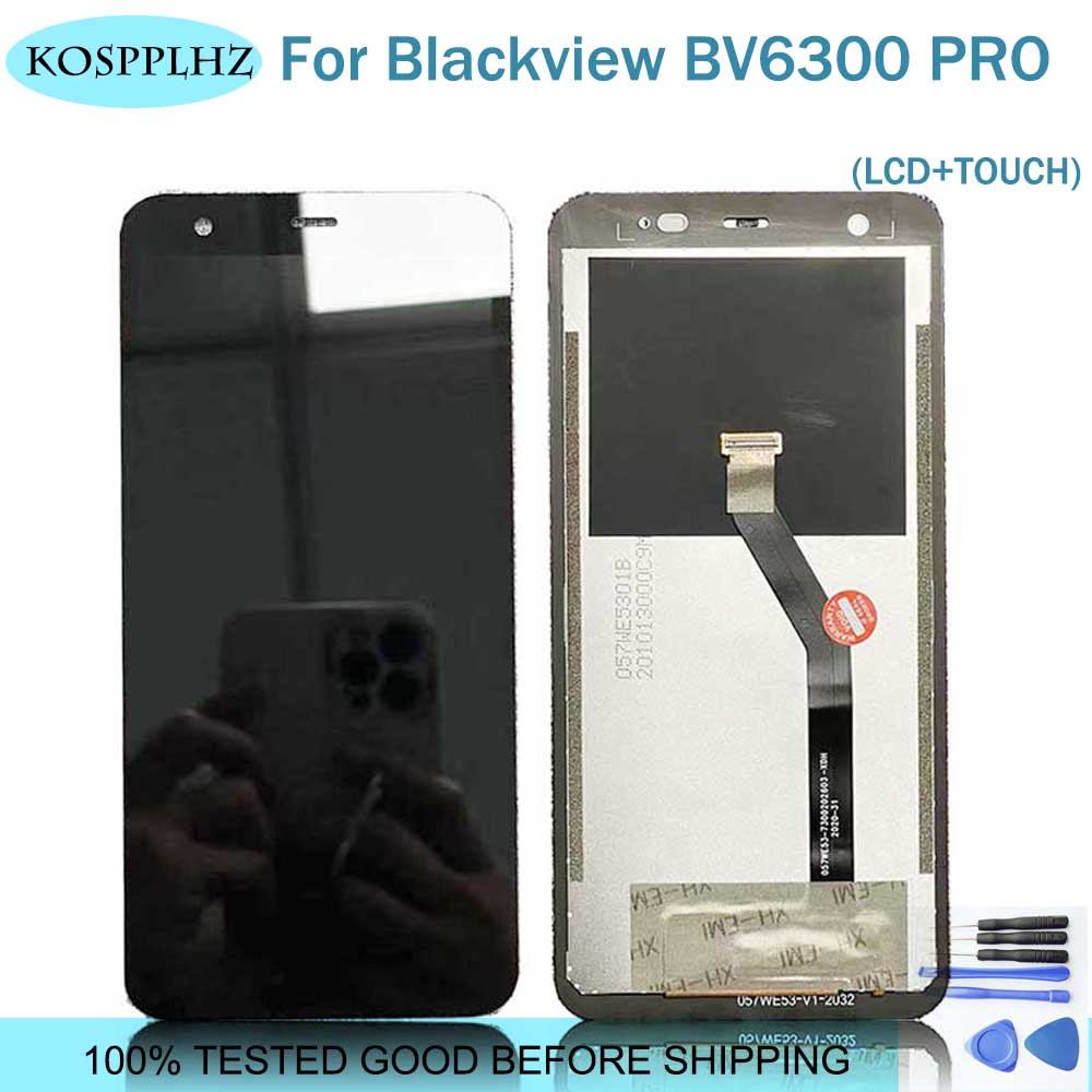 KOSPPLHZ   For BLACKVIEW BV6300 PRO LCD splay + Tou Screen Assembly 5.7 Ines 720x1440p splay