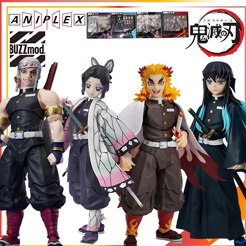 ANIPLEX Original BUZZmod. Series Demon Slayer: Kimetsu No Yaiba  Koou Shinobu Action Joint Mobility 