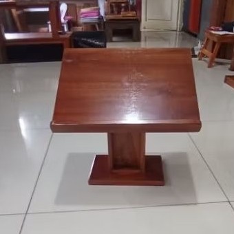 MEJA REKAL/REHAL  BACA ALQURAN, STAND KAYU PORTABLE, MEJA LAPTOP