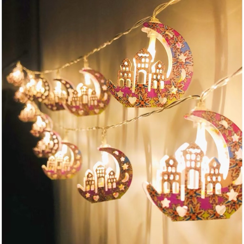 Lampu Hias Idul Fitri / Lampu Hias Idul Adha / Lampu Hias Tumbler Lebaran / Hiasan Lampu Lebaran Dan