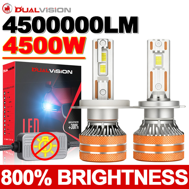 K5C H7 H4 LED Car Headlight Bulb K6C H1 H11 H8 H3 HB3 9005 HB4 9006 9012 6000K LED Fog Light K7C 12V