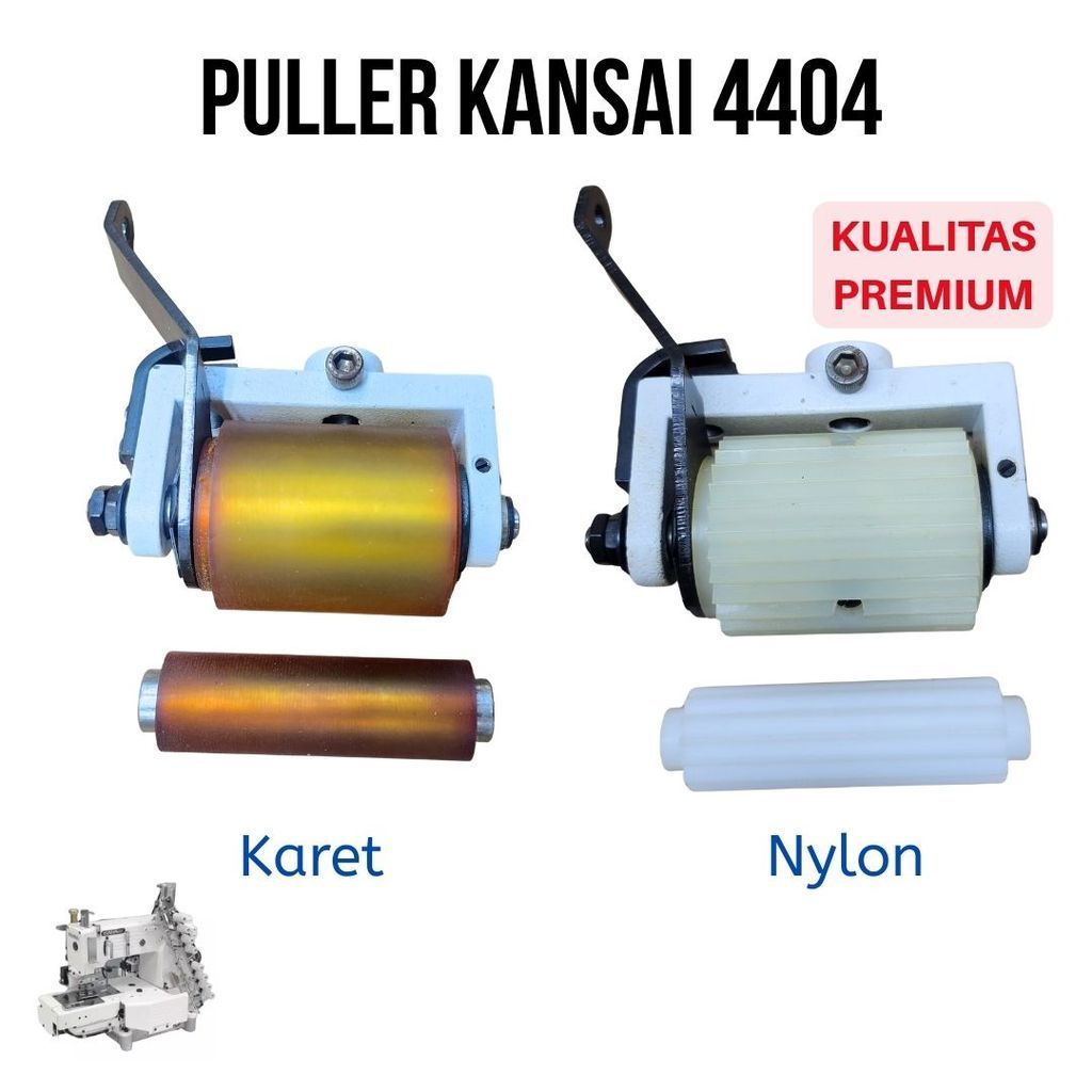 24 JAM KANSAI 4404 Puller set mesin jahit Karet KANSAI Ban tali pinggang FX 4404P puller karet pulle