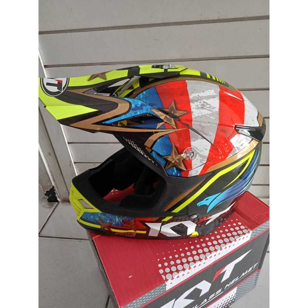 HELM KYT CROSS SKYWHY ORIGINAL
