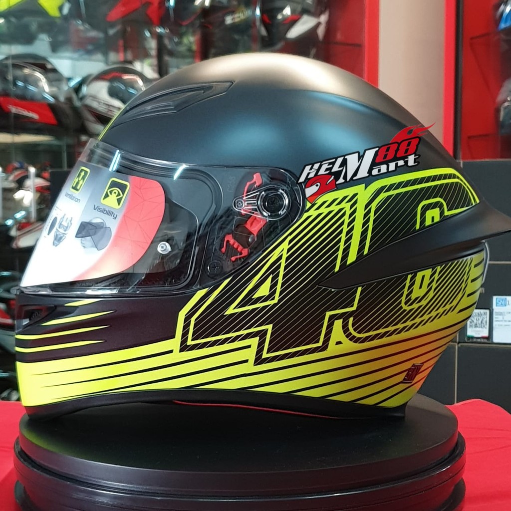 Helm AGV K1 EDGE 46 Helm Full Face AGV K-1