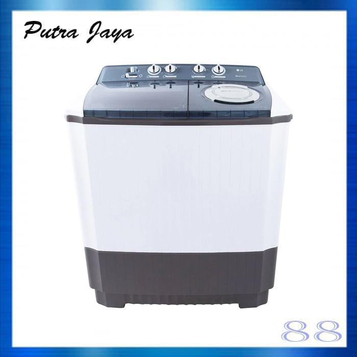 LG Mesin Cuci 2 Tabung 9KG P9050RTB / P 9050RTB / P 9050 RTB 9 KG