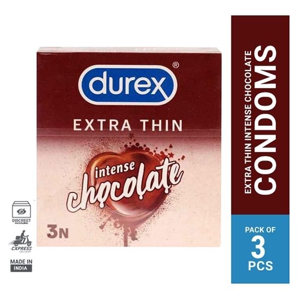 PRIVASI AMAN BPOM Fish Yummy Durex Kondom Naughty Chocolate Aroma Rasa Coklat Isi 3 Pcs