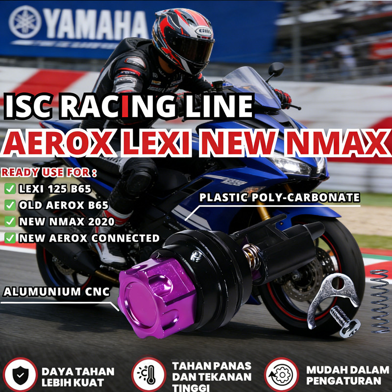 YAMAHA/Honda IDLE SPEED CONTROL MANUAL ISC PRO ISC LANGSAM MANUAL YAMAHA NMAX NEW AEROX OLD LEXI125 