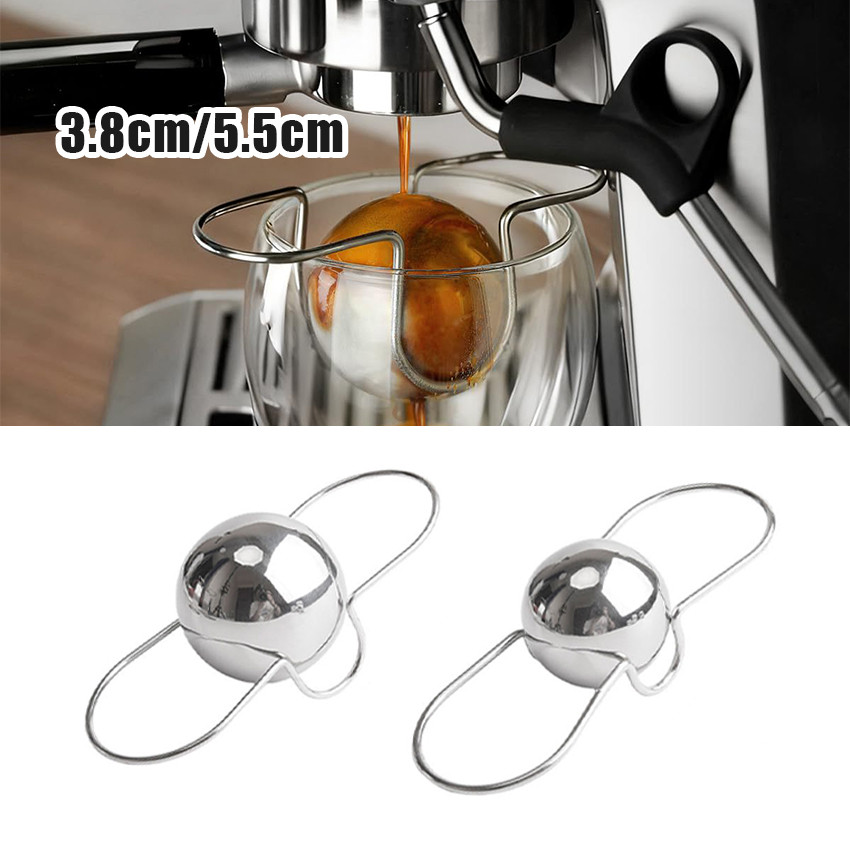 Stainless Steel Cold Brew Es Ball Reusable Alat Kopi / Coffee Whisky Wine Cooler Ice Cube Holder / E